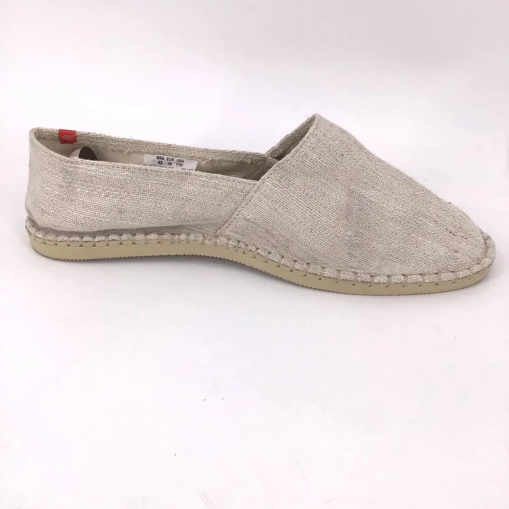 Havaianas Origine Premium III Canvas Espadrilles Size 11W